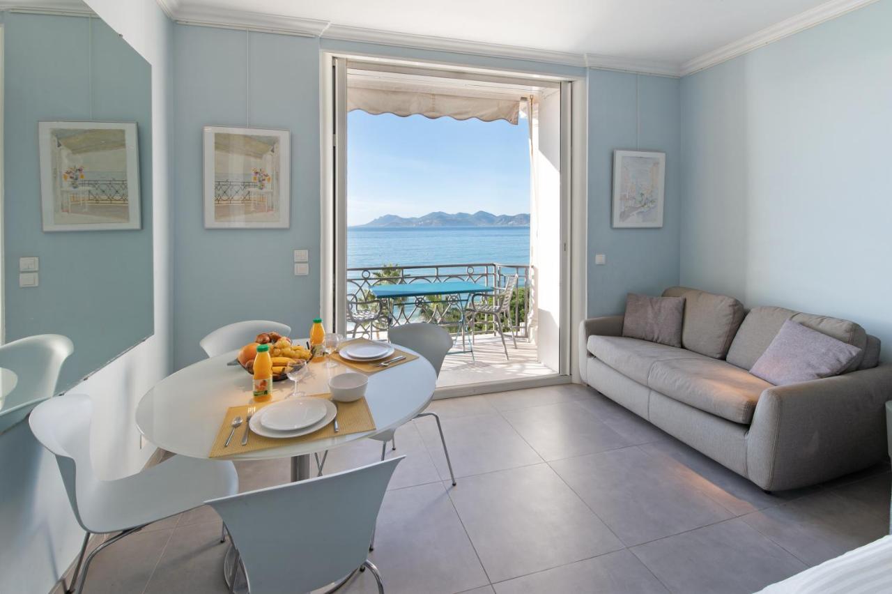 Palais Miramar - Suite Blue Room - Vue Mer -Croisette Emplacement Unique - 20M Plage - Wifi - Clim Канны Экстерьер фото