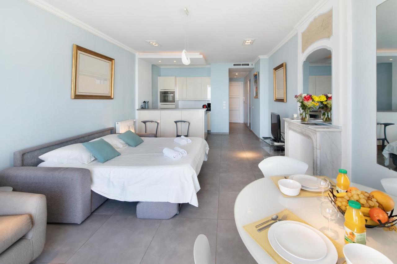 Palais Miramar - Suite Blue Room - Vue Mer -Croisette Emplacement Unique - 20M Plage - Wifi - Clim Канны Экстерьер фото